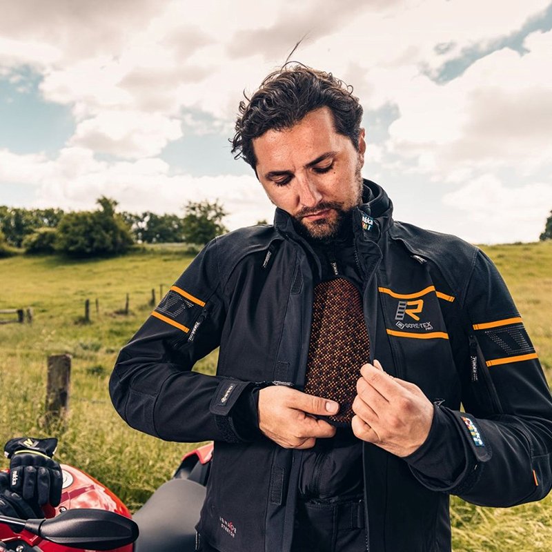 Rukka Nivala 2 lifestyle for best laminated motorcycle jackets